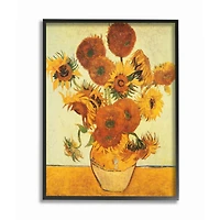 Stupell Industries Van Gogh Sunflowers Framed Wall Art