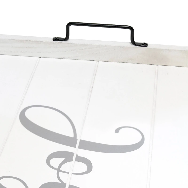 Elegant Designs™ 15.5" Joy Serving Tray with Handles