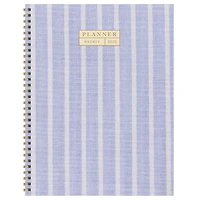 TF Publishing 2025 Large Harper Blue Weekly Monthly Spiral Planner