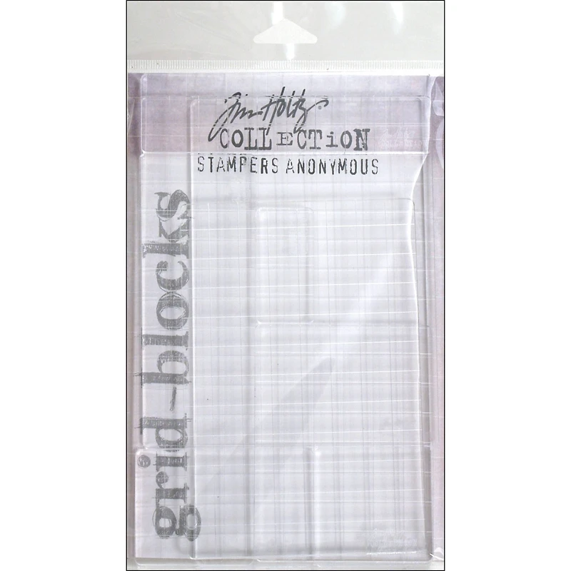 Tim Holtz® Acrylic Stamping Grid Blocks, 9ct.