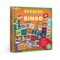 eeBoo Spanish Bingo Vocabulary Game