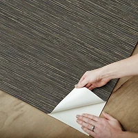 RoomMates Dimensional Grasscloth Peel & Stick Wallpaper