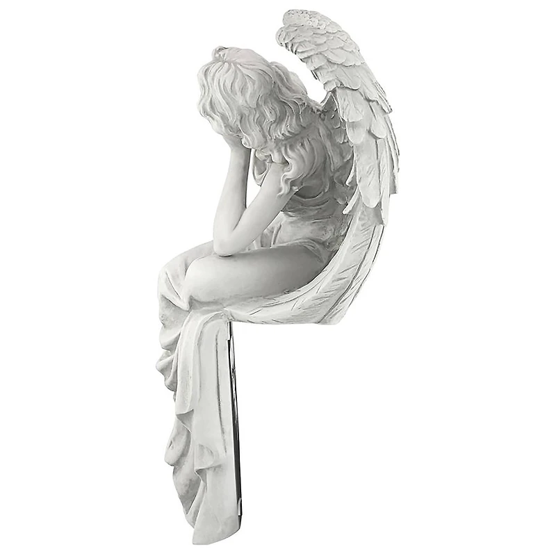 Design Toscano 18.5" Resting Grace Sitting Angel Sculpture