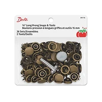 Dritz® Long Prong Snaps & Tools
