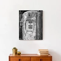 Rustic Gas Pump 16" x 20" Canvas Wall Art