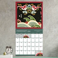 TF Publishing 2024 Year of the Dragon Wall Calendar
