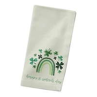 St. Patrick's Day Rainbow 10" x 10" Cotton Twill Napkin
