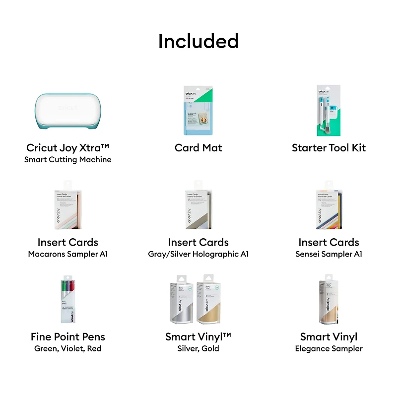 Cricut Joy™ + Smart Vinyl™ & Insert Cards Bundle