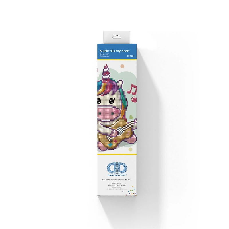 Diamond Dotz® Beginner Music Fills My Heart Diamond Painting Kit