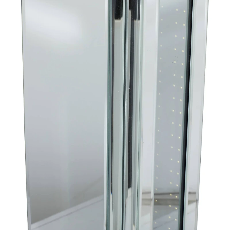 Silver Glam Wood Console Table, 32" x 48"