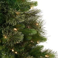3ft. Pre-Lit Kingston Cashmere Pine Full Artificial Christmas Tree, Clear Lights