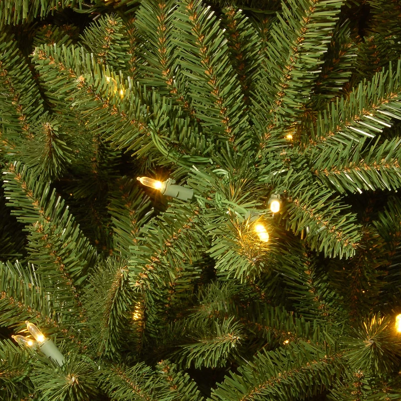7.5ft. Pre-Lit Natural Fraser Medium Fir Artificial Christmas Tree, Clear Lights