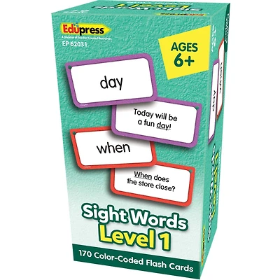 Edupress™ Sight Words Flash Cards Level 1