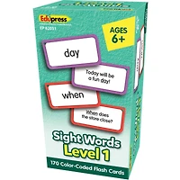 Edupress™ Sight Words Flash Cards Level 1