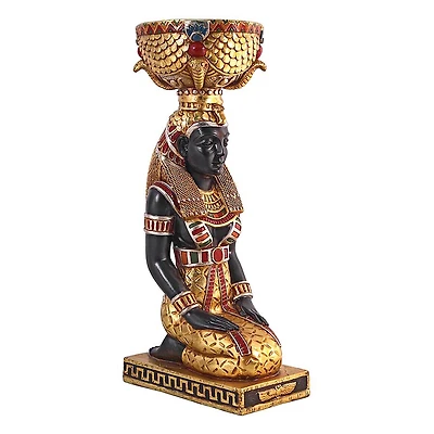 Design Toscano® 2.5ft.The Egyptian Goddess Eset Kneeling Urn Statue