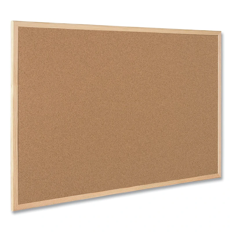 MasterVision Oak Frame Value Cork Bulletin Board
