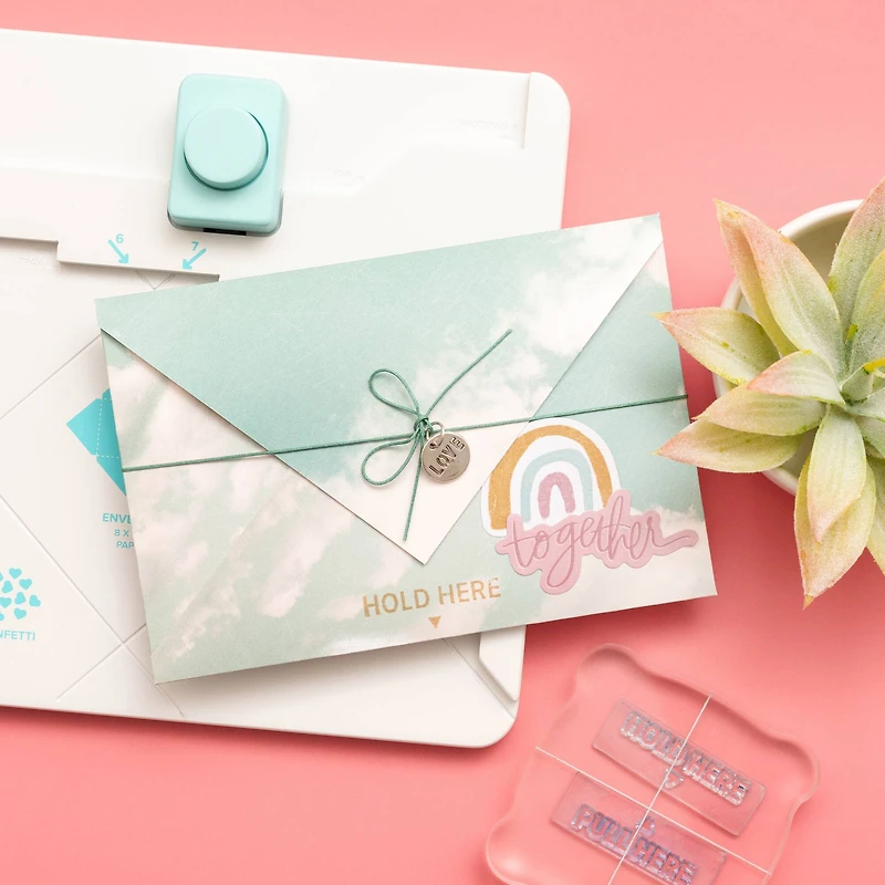 We R Memory Keepers Explosion Card Punch Board