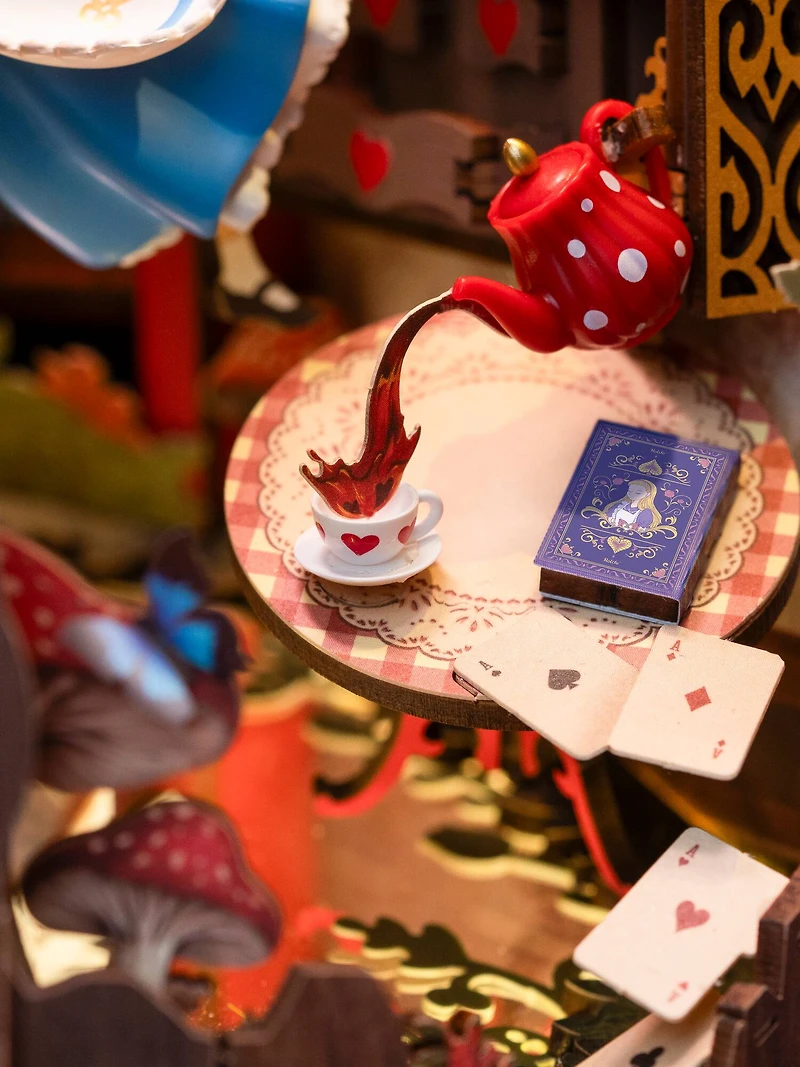 Rolife® Fall into Wonder DIY Book Nook Shelf Insert Kit