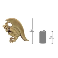 Design Toscano 10" Legend of the Cambridge Hopping Gargoyle Sculpture