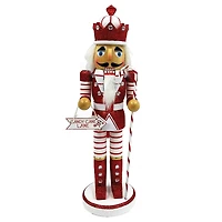 14" Candy Cane King Nutcracker
