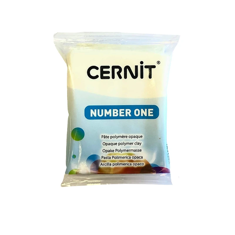 Cernit® Number One Opaque White Polymer Clay, 2oz.