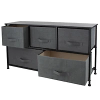 Simplify 5 Drawer Storage Dresser