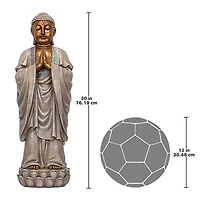 Design Toscano® 30" The Bodh Gaya Buddha Asian Statue