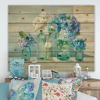 Designart - Coastl Flowers Bouquets