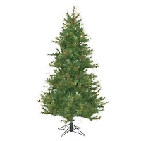 7.5ft. Unlit Mixed Country Pine Slim Artificial Christmas Tree