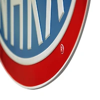 NHRA® Logo Embossed Shaped Metal Wall Sign