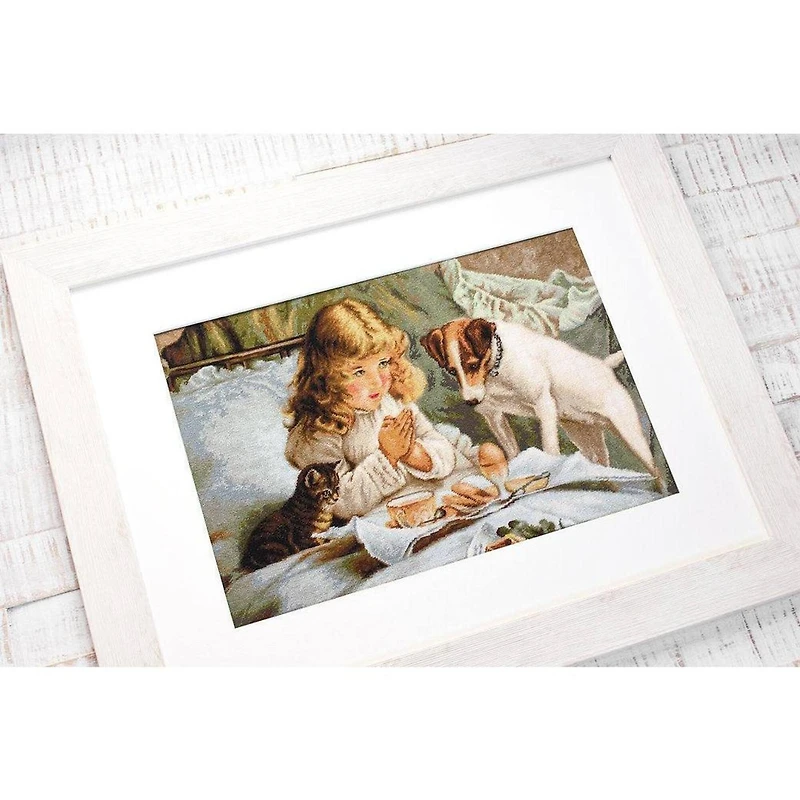 Luca-s Prayer Counted Cross Stitch Kit