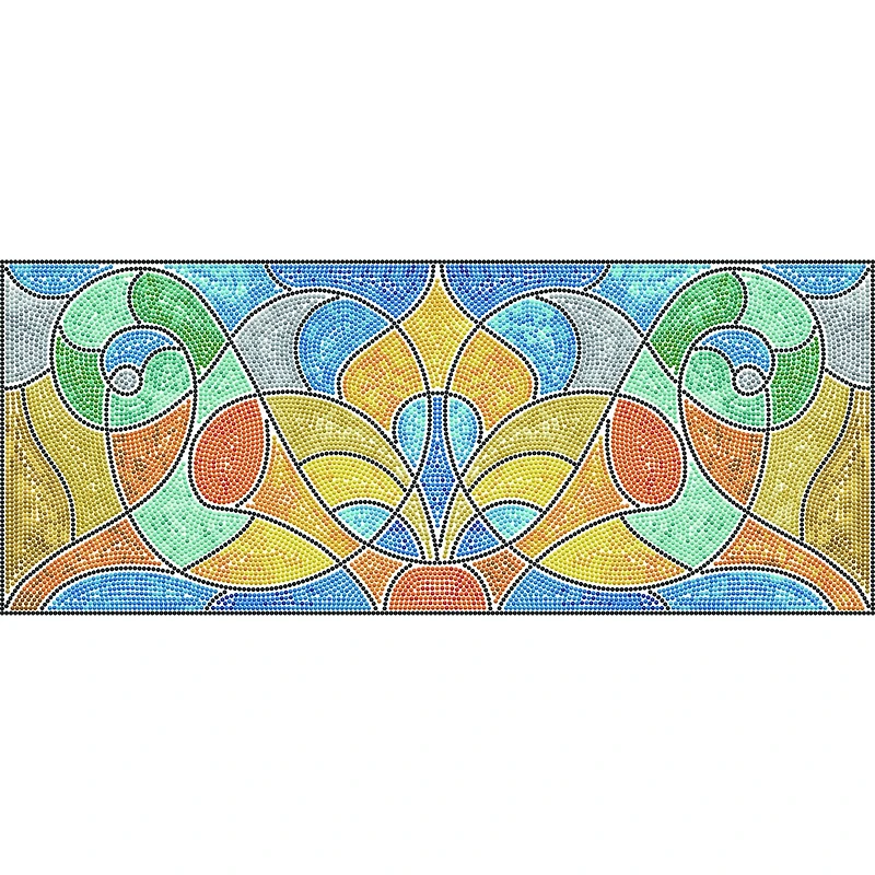 Diamond Dotz® Intermediate Stained Glass Study Diamond Facet Art Kit