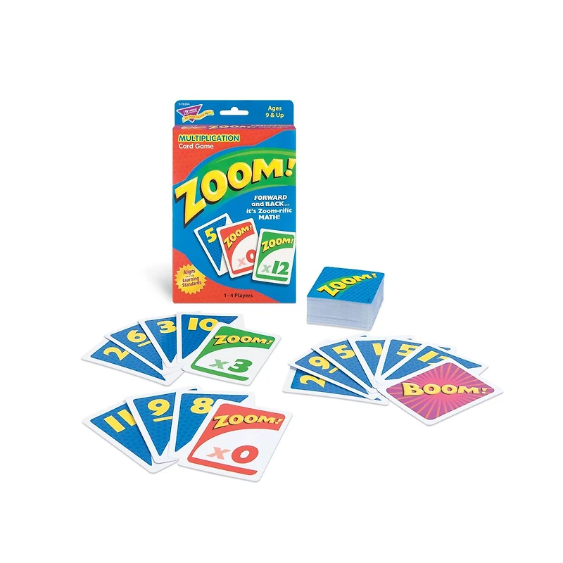 Trend Enterprises® Zoom!™ Multiplication Card Game