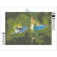 Sparkly Selections Hummingbirds Diamond Painting Kit, Round Diamonds