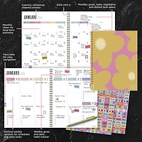 TF Publishing 2025-2026 Biggest Blooms Large Weekly/Monthly Planner