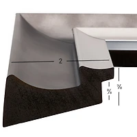 Craig Frames Ventura Pewter Picture Frame