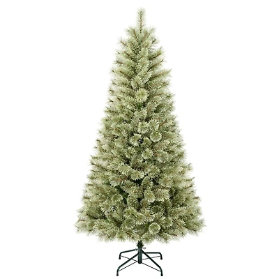 6ft. Unlit Artificial Arcadia Pine Cashmere Christmas Hinged Tree