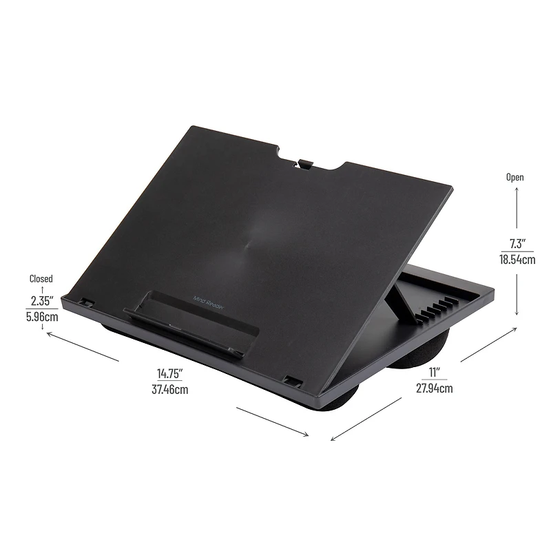 Mind Reader Anchor Collection Adjustable Lap Desk, 2ct.