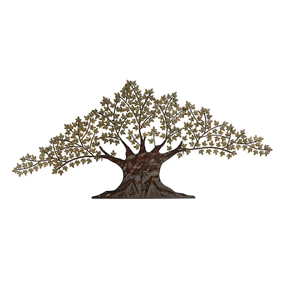 Brown Iron Traditional Wall Decor, 41" x 0" x 93"