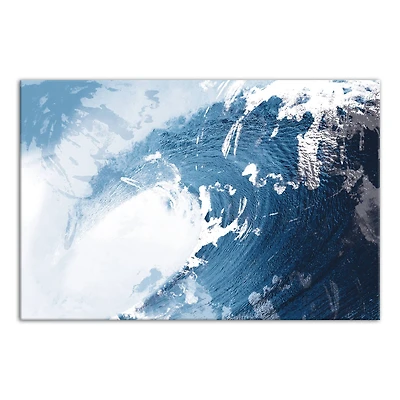 Paint Wave Canvas Wall Art