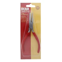 Beadsmith® Red Handle 3 Step Round & Hollow Plier