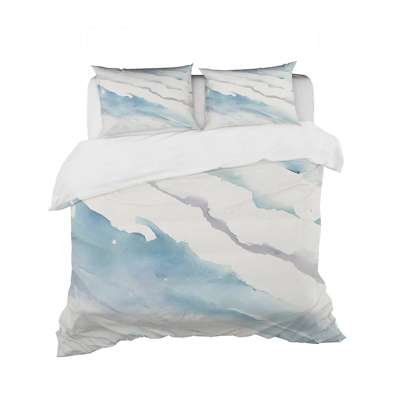 Designart 'Modern Abstract Drift' Geometric Bedding Set