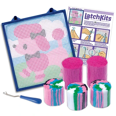 Kahootz Toys LatchKits Mini Rug Poodle