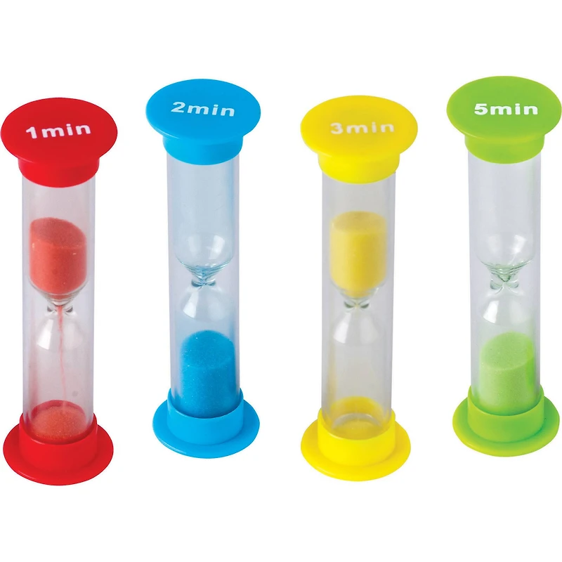 Teacher Created Resources® Combo Sand Timers, 6 Packs of 4