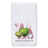 Gnome-Body Loves You as Much as Me Tea Towel - Set of 2