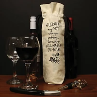 Personality Case™ Alcohol Canvas Wine Bag