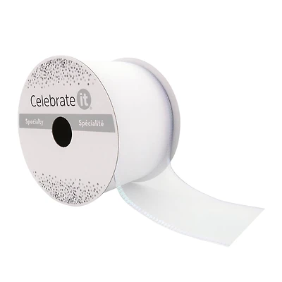 2.5" x 10yd. Sheer Wired Ribbon by Celebrate It® Specialty