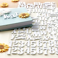 Large White Alphabet Foam Stickers by Recollections™
