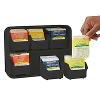 Mind Reader 6 Drawer Tea Bag Holder