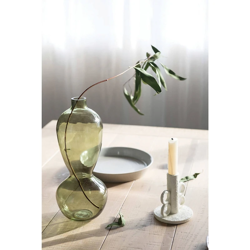 Hello Honey® 5'' Volcano Finish Taper Candle Holder